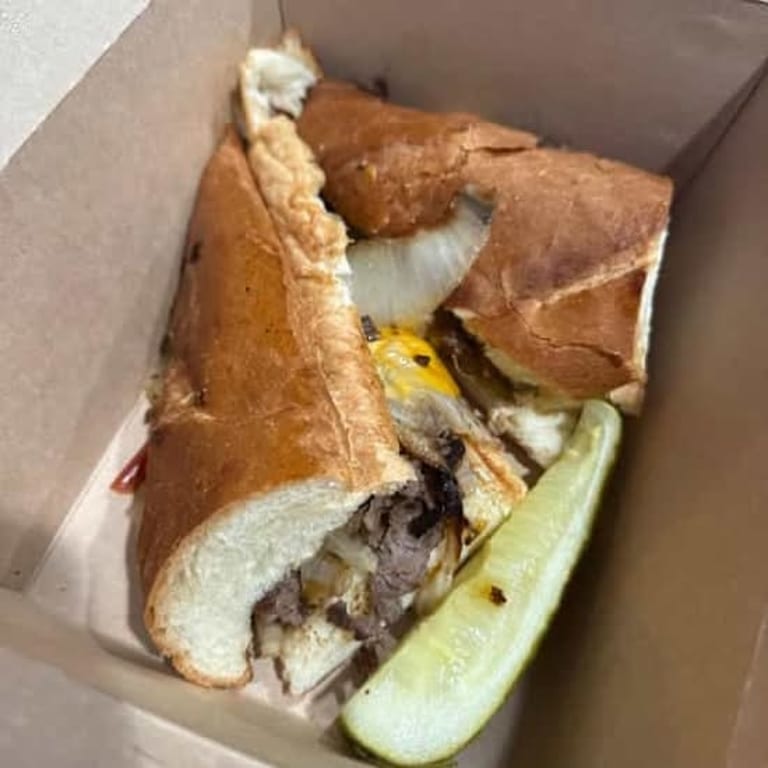 Indulge in Our Cheesesteak
